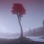 Placeholder: one lonely maple tree at the end of the world