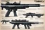 Placeholder: ConceptSheet by Masamune Shirow: A document showing The Titan Mk IV Vanguard is a state-of-the-art battle rifle designed for elite military units operating in high-stakes and off-world environments. Its robust construction, advanced targeting systems, and modular design make it a versatile and powerful weapon on the battlefield.