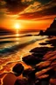 Placeholder: beautiful landscape sunset by the sea