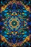 Placeholder: A mesmerizing digital artwork in fractal style, vibrant and abstract, showcasing a kaleidoscope of colors and intricate geometric patterns intertwined with organic shapes. The composition is symmetrical, with a focal point at the center, radiating energy and complexity. The colors range from bold and contrasting to subtle gradients, creating a sense of movement and depth. The image is detailed and precise, capturing the infinite complexity of fractal mathematics. The medium used is digital, allo