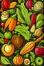 Placeholder: vegetable background