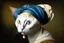 Placeholder: cat with pearl earring, vermeer