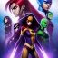 Placeholder: Gorgeous TeenTitans poster by Rossdraws, WLOP, Artgerm