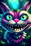 Placeholder: i'm not crazy. My reality is just different for you'res - CUTE cheshire cat with a lovely smile