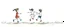 Placeholder: hand drawn of children playing follow the leader and leapfrog