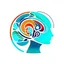 Placeholder: Abstract logo Central nervous system psychology education