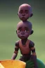 Placeholder: african baby inside egg, 3d, village, robot, 8k quality