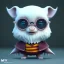 Placeholder: tiny cute {harry potter} toy, standing character, soft smooth lighting, soft pastel colors, skottie young, 3d blender render, polycount, modular constructivism, pop surrealism, physically based rendering, square image