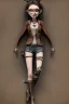 Placeholder: anormal steampunk girl fly knife hell end solitary cute darkness sad body guns