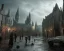 Placeholder: scene from harry potter and the order of the phoenix, dynamic lighting, dynamic movement, Sirius Black, Harry Potter, Remus Lupin, magic, 8k resolution, Voldemort, monochromatic, DSLR, panorama, complementary colours, splash of colour, hyperrealism, 8k resolution concept art, intricately detailed