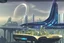 Placeholder: futurist city