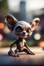 Placeholder: pen outline, gremlin alien badger ,bokeh like f/0.8, tilt-shift lens 8k, high detail, smooth render, down-light, unreal engine, prize winning