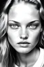 Placeholder: Caroline trentini, freckles