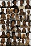 Placeholder: Give me the art-style of the boondocks with a poster of the main cast from TWD Series.