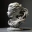 Placeholder: female marble sculpted hair Alex Malif