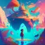 Placeholder: A vibrant, inspired illustration of a magical, dreamlike world, with floating islands, enchanting creatures, and a young protagonist embarking on a journey of self-discovery, evoking the imaginative and emotional storytelling found in animated cinema, 4k, high resolution, full details