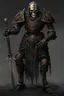 Placeholder: dark age armored skeleton knight , death incarnate