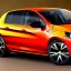 Placeholder: Peugeot 308, orange et noir,