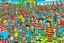 Placeholder: where's Wally but with cats big image city