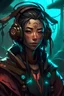 Placeholder: npc cyberpunk druid asia-pop