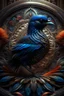 Placeholder: mandala bird, colorful page, coloer background, digital Art, perfect composition, beautiful detailed intricate insanely detailed octane render trending on artstation, photorealistic concept art, soft natural volumetric cinematic perfect light, chiaroscuro, masterpiece, oil on canvas, raphael, caravaggio, greg rutkowski, beeple, beksinski, giger, black and white still, digital Art, perfect coloer, read,green, blew,white, ((((colorful)))))