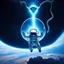 Placeholder: long shot of astronaut limply adrift in vast cosmic space that has a biomechanical umbilical cord running from belly to a colossal apparitional alien fetus in a translucent cosmic membranal womb made of light, fantastical, surreal, spacepunk, CGI, HD, cinematic poster art