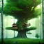 Placeholder: A giant tree With a giant treehouse,8k, meditation,beautiful