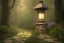 Placeholder: wooded stone lantern path