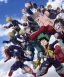 Placeholder: My hero academia characters, realistic, fantasy, unreal engine