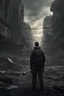 Placeholder: An extremely detailed and realistic selfie in an apocalyptic aftermath in a city after a full scale nuclear war in the year 2024 :: dark, horrifying, death, ultradetailed, photorealism, 8K, 3D, Octane Render, HDR
