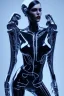 Placeholder: cyberpunk, black latex body, women, body portrai, big boobs, highlight eyes perfect, skin, tron, cyborg, perfekt sexy, real, dream, hr giger