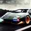 Placeholder: fullbody Drawing of 'Lamborghini Countach Redux',intricate detail,andrea bonelli,Kilian Eng,Ohrai,evan lee,Aleksandr Sidelnikov,three quarters frontal aerial view,toned colors,16k