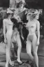 Placeholder: Four Ziegfeld Girl on short jeans