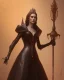 Placeholder: evil queen in leather gown with whip in her hand, 8k resolution concept art portrait by Greg Rutkowski,