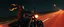 Placeholder: The kebab man driving fast on his motorcycle, fire from the exhaust, widescreen picture, empty road on the country at night, comic style