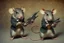 Placeholder: pulp-fiction costumed taxidermy mice with pistols in hands