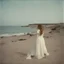 Placeholder: Sunny day, autochrome, tatiana romanov on the beach