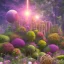 Placeholder: pixar style, volumetric summer garden environment and background, hyper realistic painting of plant Nike sneaker, looking excited, volumetric lighting, dramatic lighting, detailed digital painting, anime, ornate, colour-saturated colors, chaotic, small minutiae, tiny features, particulars, centered, smooth, sharp focus, renderman gofur render, 8k, uhd, detailed eyes, realistic shaded volumetric lighting, sunlight caustics, backlight, centered camera view