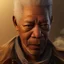 Placeholder: Morgan Freeman steam punk character very detailed cinematic unreal engine photo realistic