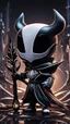 Placeholder: Chibi Hollow knight venom in 8k solo leveling shadow artstyle, in the style of fairy academia, hollow knight them, mask, close picture, neon lights, intricate details, highly detailed, high details, detailed portrait, masterpiece,ultra detailed, ultra quality