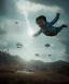 Placeholder: Ultra realistic thriller sky scene, portrait, Childs flying with trinkets, smile, happy, steampunk style, wind, clouds, color fog, soft color, highly detailed, unreal engine 5, ray tracing, RTX, lumen lighting, ultra detail, volumetric lighting, 3d, finely drawn, high definition, high resolution.