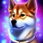 Placeholder: shiba inu doge, glowing aura