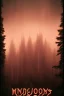 Placeholder: Twin Peaks movie poster, woods, mist