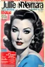 Placeholder: Julie Newmar on the cover of an Italian Magazine in 1957. This copy of the magazine was recycled and for sale again at 50 lire half price from the original 100 lire. Thus the blue L50 stamped. In 1957 100 lire would have been about 35 cents US.