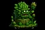 Placeholder: glyphscape 2d computer game level weed