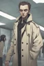 Placeholder: creepy guy with trench coat open