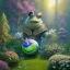 Placeholder: pixar style, volumetric summer garden environment and background, hyper realistic painting of best 3d puffer steampunk Nike sneaker, looking excited, volumetric lighting, dramatic lighting, detailed digital painting, anime, ornate, colour-saturated colors, chaotic, small minutiae, tiny features, particulars, centered, smooth, sharp focus, renderman gofur render, 8k, uhd, detailed eyes, realistic shaded volumetric lighting, sunlight caustics, backlight, centered camera view