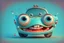 Placeholder: whimsical cartoon car with big eyes and a friendly smile