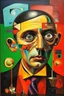 Placeholder: Zero point consciousness; Dada; Surrealism; A blend of the styles of Salvador Dali and Pablo Picasso