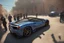 Placeholder: 4k full realism, full details, full lights, jésus conduit une ferrari et se fait arreter par la police